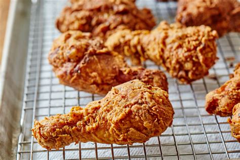 crispy fried chicken.